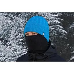 Водонепроникна шапка DexShell Heathered Rib Knit Beanie onesize 56-58 см блакитна - мініатюра 3