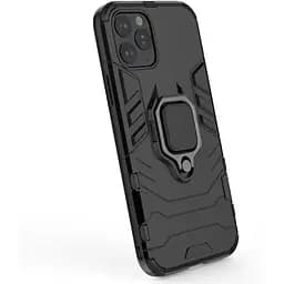 Чохол бампер Primolux Ring Armor для Apple iPhone 11 Pro Black - мініатюра 2