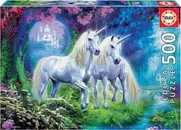 Пазл Educa Единороги в лесу, 500 элементов (17648)