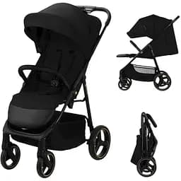 Прогулянкова коляска Kinderkraft Trig 3 Black