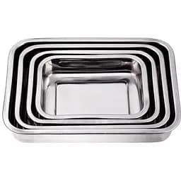 Набір деко-гастроємностей Gastro Premium 4 шт. Empire 42х32х6 см 37х28х6 см 32х24х5 см 28х20х5 см kuh0007479