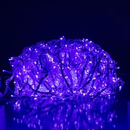 Уличная гирлянда Бахрома GarlandoPro 36 м 600 LED белая проволока Синяя 36MWBL