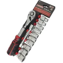  Набір автомобільних насадок торцевих Haisser з тріскачкою 1/2" 12 од. (96441)