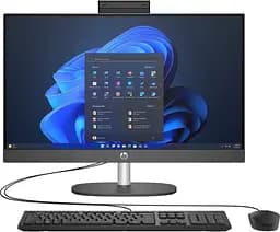 Моноблок HP 23.8 240-G10 FHD IPS/Intel i5-1334U/16GB/512SSD/UMA/DOS/Black (A54ZQET)