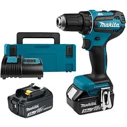 Шуруповерт-дрель аккумуляторный Makita DDF485SFJ 18B 1х3 А/ч 27-50 Нм 0-500·0-1900 об/мин кейс 1.7 кг