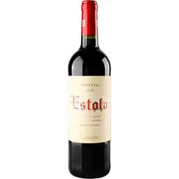 Вино Estola Reserva La Mancha DO червоне сухе 13.5% 0.75 л