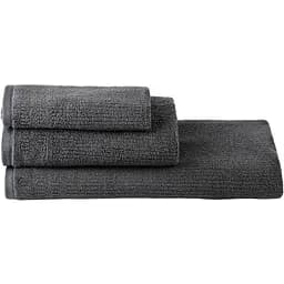 Рушник МВМ My Home Хвиля 30х50 см S темно-сірий (BT-08 S DARK GRAY)