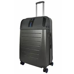 Валіза Semi Line 28" (L) Dark Brown/Blue Line (T5736-3)
