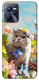 Чохол Demsky Spring cat для Realme C35