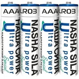 Батарейка Наша сила LR03 Ultra ЦБ-00215500, 1 шт.