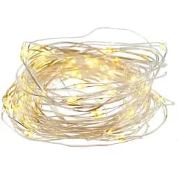 Гирлянда Chomik Гірлянда-струна 6,2 м, 60 LED теплий білий, 3АА батар., ІР44 (5900779802650)