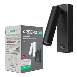 Світлодіодний накладний світильник Ardero AL8162ARD 3Вт чорний