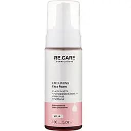 Відлущувальна пінка для обличчя Re.Care Exfoliating Face Foam 150 мл