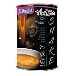 Консервований корм для дорослих котів з тунцем у соусі Croci Vibrisse Shake Senior 135 г