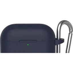 Чохол Blueo Liquid Silicone Case+Carbine для AirPods 4 Deep Blue (B44-A4DBL) [120743] - мініатюра 3