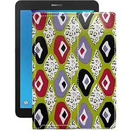 Чехол StatusCASE из экокожи для планшета Samsung Galaxy Tab S3 (T827) Камни-цветные