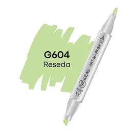 Маркер двухсторонний Reseda, G604, 99IDEAS