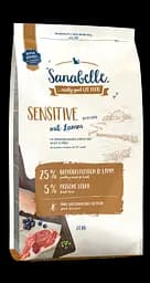 Cухий корм Sanabelle Sensitive для дорослих кішок з ягнятком 2 кг