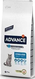 Сухий корм для кішок Advance Cat Sterilized 15 кг. для стерилізованих котів та кішок проти ожиріння