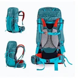 Туристичний рюкзак Naturehike NH16Y065-Q 65 л + 5 л (Зелений) - мініатюра 2