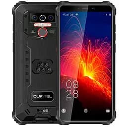 Захищений смартфон Oukitel WP5 Pro 4/64 GB АКБ 8000 мАг Black-Red
