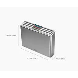 Набір обробних дощок Joseph Joseph Folio Steel 4 шт. (1000072) - мініатюра 5