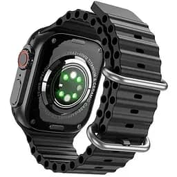 Смарт-годинник Hoco DY12 Ultra AMOLED Smart Sports Watch (call version) Black - мініатюра 3