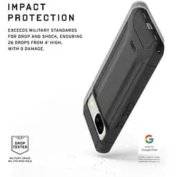 Оригінальний протиударний чохол UAG Scout для Google Pixel 8a (6.1") Black (614450114040) - мініатюра 2