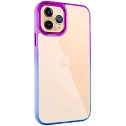 Чохол Epik TPU+PC Fresh sip series для Apple iPhone 11 Pro 5.8 Синій/Фіолетовий