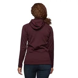 Кофта Black Diamond W Factor Hoody Bordeaux M (1033-BD 7440806018MED1) - мініатюра 3