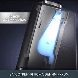 Кухонний ніж Tefal EverSharp, 2 предмети, 16.5 см, чорний (K297S244) - мініатюра 9
