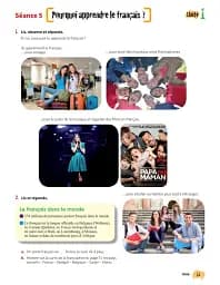 Merci! 1. Niveau A1. Livre de l'élève + DVD-ROM - мініатюра 10