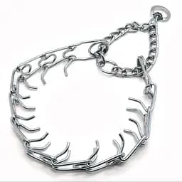 Нашийник зашморг для собак Zoo-hunt суворий економ хромовий ХЖЧ 2,5 мм 45 см