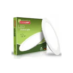 Світильник Eurolamp Downlight 12W 4000K (LED-DLR-12/4) - мініатюра 2