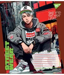 Набір зошитів Yes Street wear А5 в клітинку 18 аркушів 25 шт. (766974) - мініатюра 5