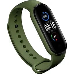 Силіконовий ремінець BeCover для Xiaomi Mi Smart Band 5 / Mi Smart Band 6 Khaki (705068)