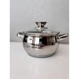  Каструля Vinnarc Bubles з кришкою 2.6 л. (5526-VN) - мініатюра 2