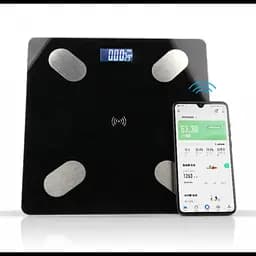 Цифрові підлогові ваги побутові Domotec MS-2017 180 кг Smart APP - мініатюра 3