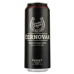 Пиво Cernovar, темное, ж/б, 4,5%, 0,5 л
