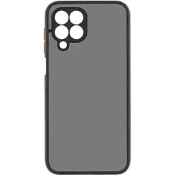 Чохол до мобільного телефона MakeFuture Samsung M53 Frame (Matte PC+TPU) Black (MCMF-SM53BK)
