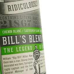 Вино Big Bill white blend, біле, сухе, 11-14,5%, 0,75 л - мініатюра 3