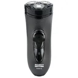 Електробритва Новий Харків НХ-8507 Лидер-Q Black, 6W, роторна, сухе гоління, 3 головки для гоління, подвійні леза, плаваюча конструкція ножів, повторение контуров лица, живлення акумуляторний Li-ion, тример для скронь