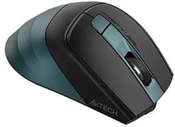 Миша A4Tech Fstyler FB35CS, Midnight Green, USB, бездротова безшумна, оптична, BT+RF (Combo), 1200/1600/2000/2400 dpi, 125 Hz, 6 кнопок, вбудований Li акумулятор - мініатюра 3
