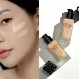 Тональний крем-консилер Beauty of Majesty BOM Cover Flex Skin Fit Foundation #21 Rosy Beige 30 мл - мініатюра 3