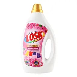 Гель для прання Losk Колор Ароматерапія Ефірні масла та аромат Малазійської квітки, 1.26 л - мініатюра 2