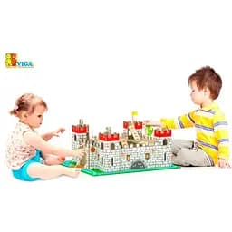 Ігровий набір Viga Toys Іграшковий замок дерев'яний (50310) - мініатюра 3