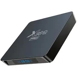 Тв приставка медиаплеер с экраном Allwinner TV BOX X96Q Pro H313 1GB RAM 8GB ROM