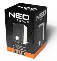 Тепловентилятор Neo Tools електричний настільний 600Вт, термостат, білий - мініатюра 10