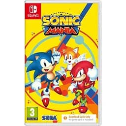 Гра Sonic Mania (ваучер на скачування) (англійська версія) (Nintendo Switch)