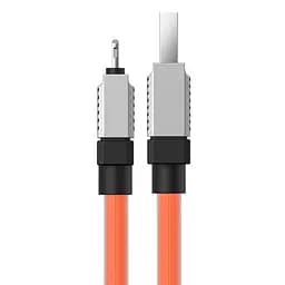 USB кабель Baseus CoolPlay Series Fast Charging Cable USB to iP 2.4A 1 м оранжевый CAKW000407
